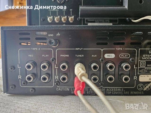 Стерео усилвател Pioneer SA-510 + тунер Pioneer TX-710L, снимка 11 - Аудиосистеми - 51473466