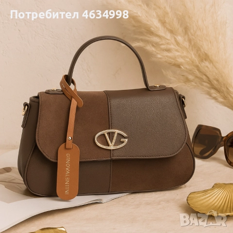 Модерна дамска чанта с елегантен дизайн и удобство, снимка 4 - Чанти - 52214105