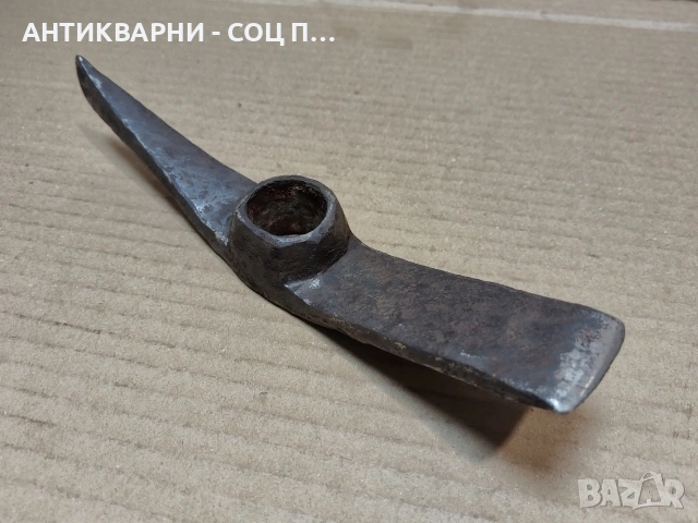 Стар Кован Каменоделски Инструмент. / НОМЕР 1744., снимка 2 - Антикварни и старинни предмети - 53967496