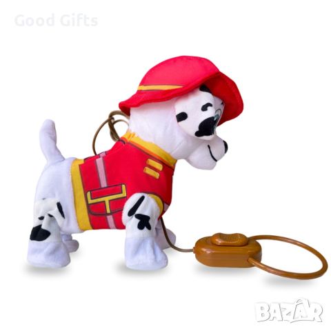 Интерактивно Ходещо кученце Пес Патрул Маршал Paw Patrol, снимка 3 - Музикални играчки - 45779508