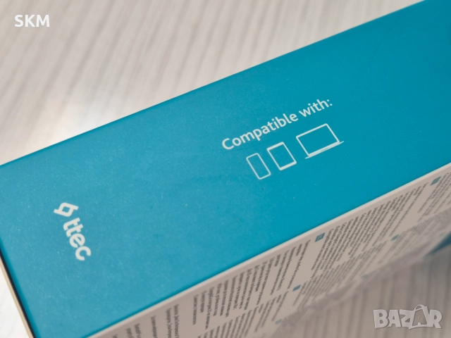 Безжични Слушалки ttec 2KM145B, TWS, Бели блутут Bluetooth slushalki, снимка 4 - Bluetooth слушалки - 52096044