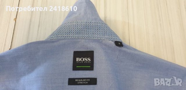 Hugo Boss Regular Fit Stretch Cotton  Mens Size S НОВО! ОРИГИНАЛНА Мъжка Риза!, снимка 16 - Ризи - 46102740