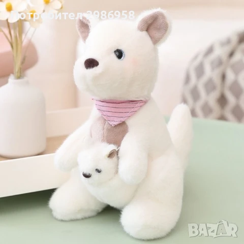 Плюшена играчка К е н г у р у , снимка 2 - Плюшени играчки - 51404391