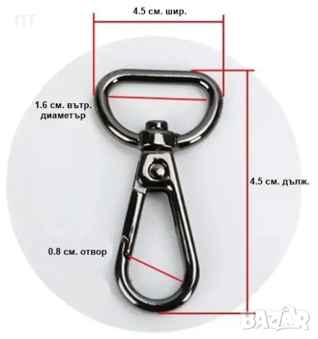 Кожена презрамка/дръжка за дамска чанта 36 см., снимка 3 - Чанти - 51476123