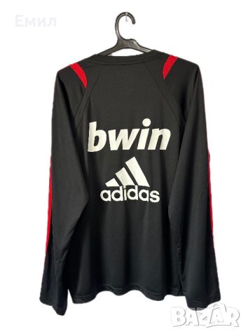 Мъжка блуза Adidas x AC Milan, Размер L, снимка 5 - Блузи - 45439202