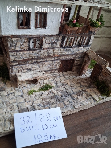 Макети на къщи-ръчна изработка., снимка 8 - Декорация за дома - 52870976