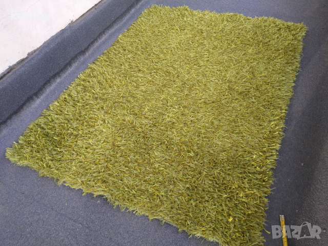 Шаги килим размер 170/125 см. Зелен, снимка 2 - Килими - 45037801