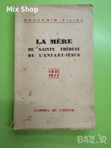 Книга La Mère de Sainte Thérèse de l'Enfant-Jésus, снимка 2 - Други - 54299723