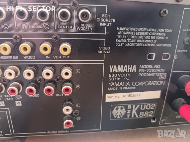 Yamaha ресйвър , снимка 3 - Ресийвъри, усилватели, смесителни пултове - 49492666