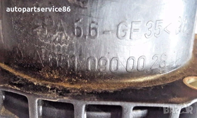 Тръба за въздуховод с датчик за Mercedes Sprinter 313 CDI (2010) A6510900028, снимка 3 - Части - 54157224