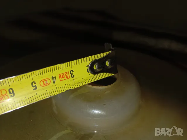 Шест стъкла за полилей арт деко, снимка 7 - Полилеи - 49763035