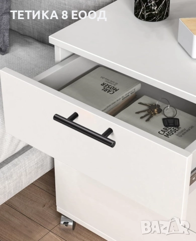 Комплект 25 бр. черни дръжки за мебели Vepagoo, кухненски шкафове, 102 мм, снимка 2 - Други - 52478327