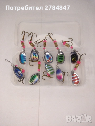 Комплект блесни за риболов, снимка 6 - Такъми - 53784239