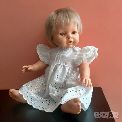  Кукла Бебе Berjusa Испания Момиченце Маркировка 50 см, снимка 2 - Колекции - 46430319