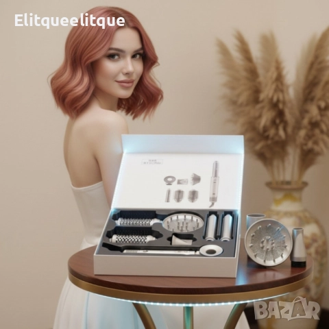 Мултифункционален сешоар и стилизатор за коса S&R Styling SD-988 – професионален резултат у дома, снимка 3 - Сешоари - 52240977