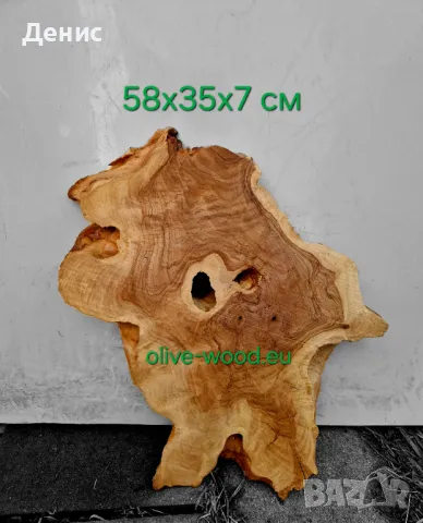 Шайби от вековни маслинови дървета (olive wood slabs), снимка 15 - Декорация за дома - 42652069