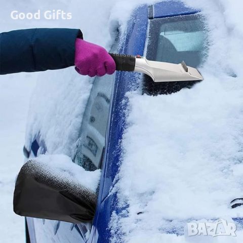 Електрическа стъргалка за кола с подгряване за сняг и лед, снимка 4 - Аксесоари и консумативи - 46307484