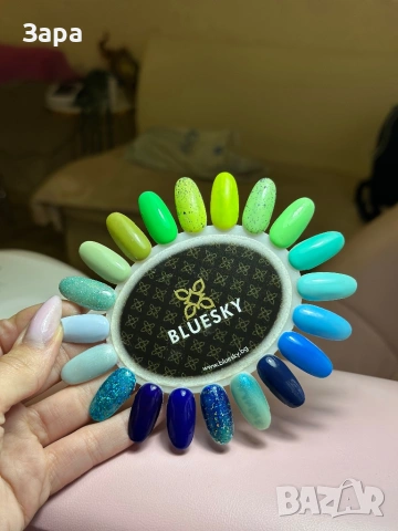 Гел лакове на Bluesky , снимка 8 - Продукти за маникюр - 54105693
