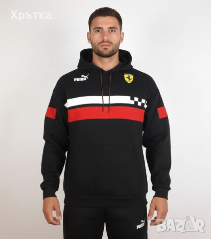 Puma x Ferrari - Оригинален мъжки суитшърт размер L