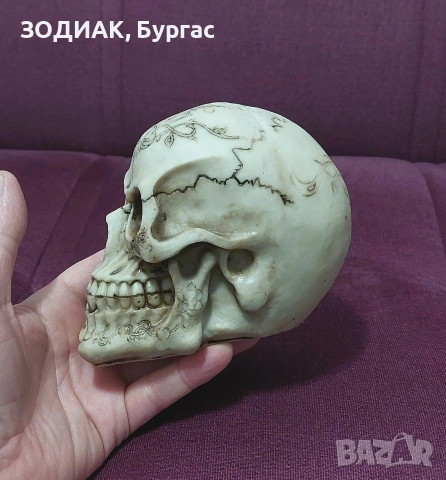 Фигура / Нощна Лампа ЧЕРЕП, снимка 3 - Декорация за дома - 31932989