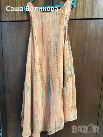 Рокля коприна, снимка 2 - Рокли - 51989400