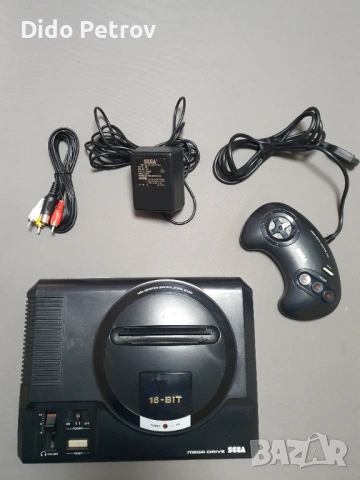Sega Mega Drive 1, снимка 2 - Други игри и конзоли - 53863207