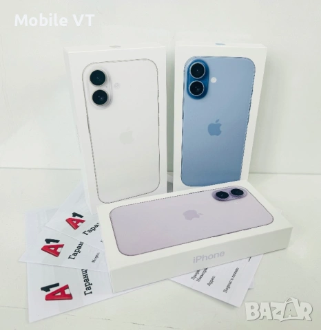 НОВ! iPhone 17 256GB White / Lavender / Mist Blue 2г.ГАРАНЦИЯ!, снимка 3 - Apple iPhone - 53654999