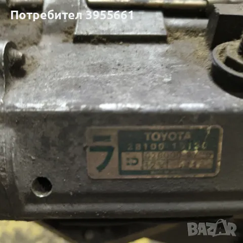 Toyota Starlet стартер, снимка 2 - Части - 48632257