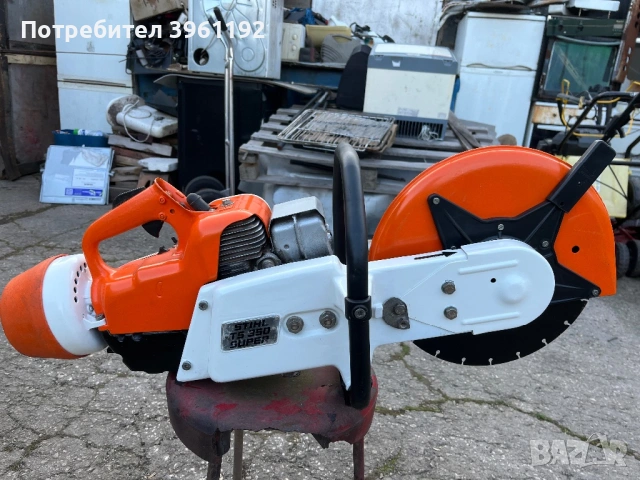 Моторен фугорез STIHL TS 350 syper, снимка 3 - Градинска техника - 54144606