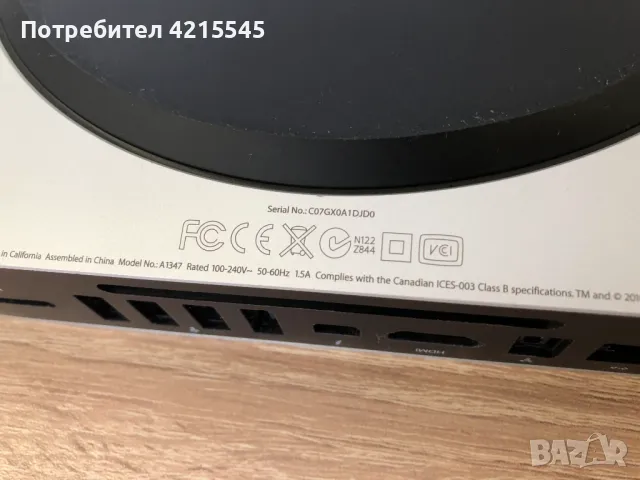 Mac Mini A1347 (Mid 2011), снимка 4 - За дома - 47176572