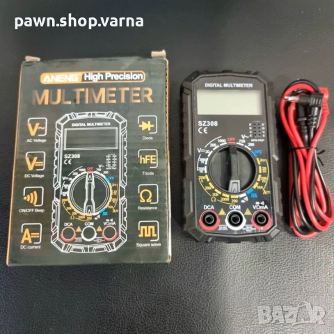 Мултицет (мултиметър) Aneng SZ308 – чисто нов, не е използван, в оригинална кутия!