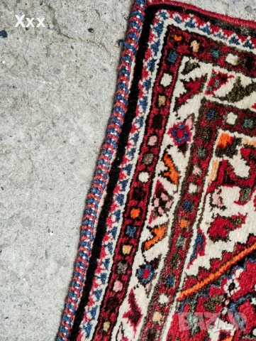 Ръчно тъкана вълнена пътека.Иранска.Антика за ценители., снимка 5 - Пътеки - 51018919