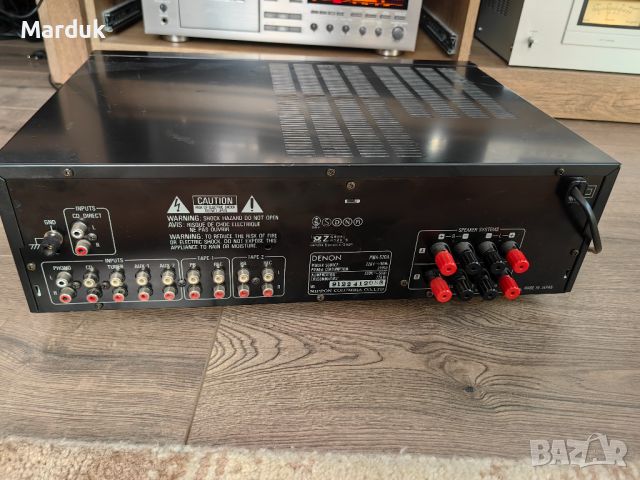 Denon pma 520a, снимка 4 - Ресийвъри, усилватели, смесителни пултове - 45827961