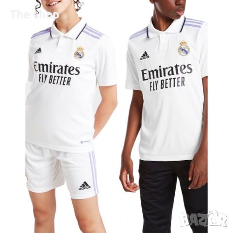 ДЕТСКА ТЕНИСКА ADIDAS X REAL MADRID HOME JERSEY TEE WHITE (002), снимка 1 - Детски тениски и потници - 45946847