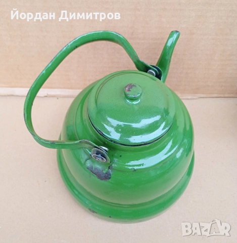 емайлирани чайници , снимка 5 - Антикварни и старинни предмети - 52887413