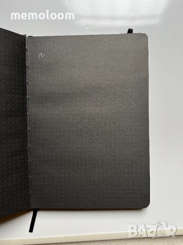 Bullet Planner, Тефтер / Органайзер с твърди корици, А5, Черни листи, снимка 3 - Ученически пособия, канцеларски материали - 51453271