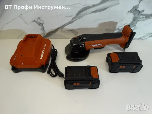 Hilti AG 5D - 22 / Nuron - Акумулаторен ъглошлайф, снимка 8 - Ъглошлайфи - 53742189