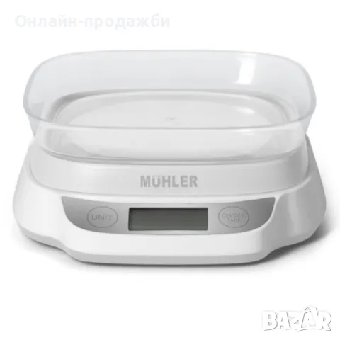 Везна Muhler KSC-2088 електронна, кухненска, купа, 5kg, снимка 1 - Електронни везни - 49556414