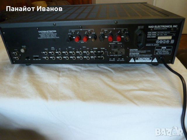 Усилвател NAD 3400, снимка 4 - Ресийвъри, усилватели, смесителни пултове - 46800275