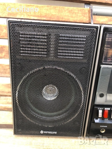 HITACHI TRK-9300W Рядък модел на марката!, снимка 5 - Радиокасетофони, транзистори - 51970051