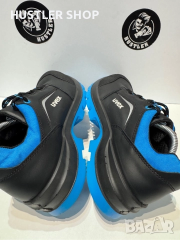 Работни обувки с метално бомбе UVEX.Номер 41, снимка 4 - Други - 51992161