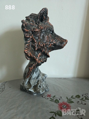 статуетка вълк, снимка 2 - Статуетки - 53841629