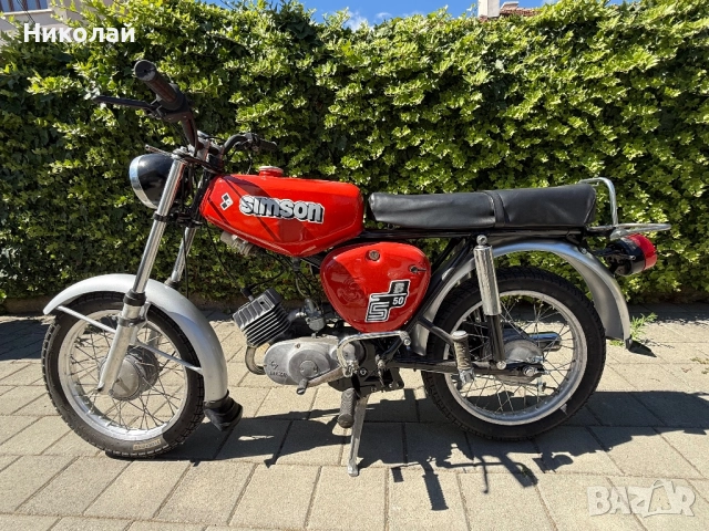 Симсон С50, снимка 7 - Мотоциклети и мототехника - 51573263