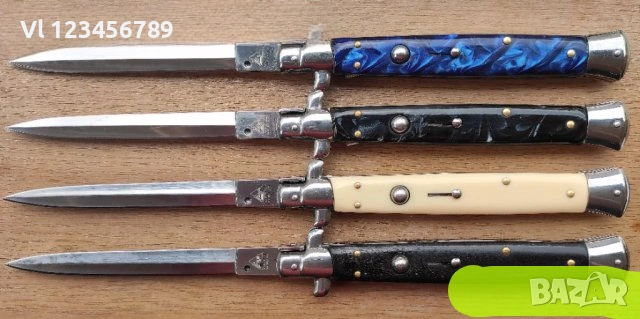 Огромен автоматичен нож Stiletto 14,8х 33 см /13 инча / 