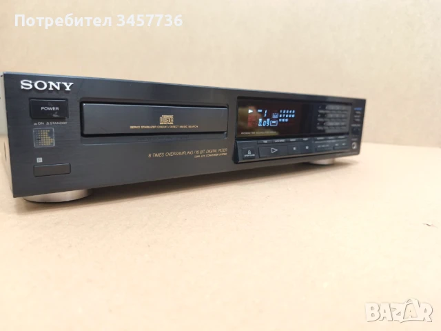 Cd Player Sony CDP-590, снимка 2 - Ресийвъри, усилватели, смесителни пултове - 51124092
