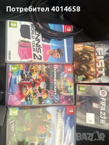 Nintendo switch,допълнителен джойстик и 5 игри, снимка 3 - Nintendo конзоли - 50357807