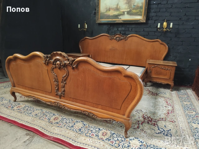 Френска спалня, снимка 6 - Спални и легла - 53343498