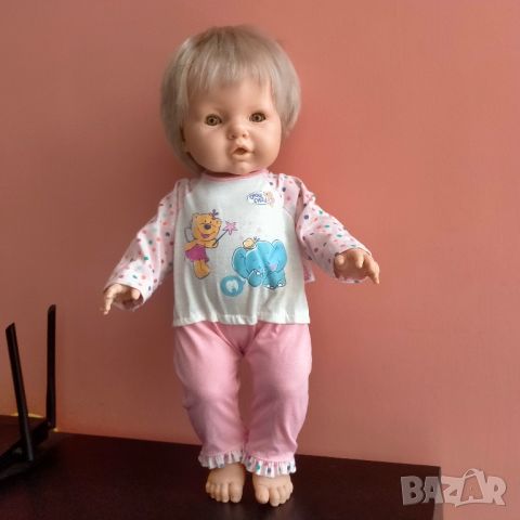  Кукла Бебе Berjusa Испания Момиченце Маркировка 50 см, снимка 8 - Колекции - 46430319