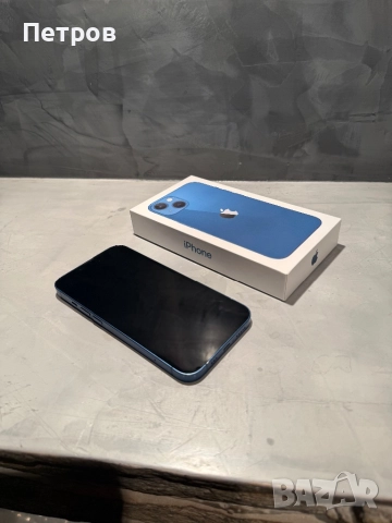 100% батерия! ПЕРФЕКТЕН Iphone 13 128 GB Blue, снимка 6 - Apple iPhone - 52159448