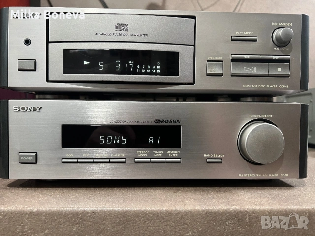 SONY CDP-s1, ST-s1, снимка 9 - Аудиосистеми - 53762246